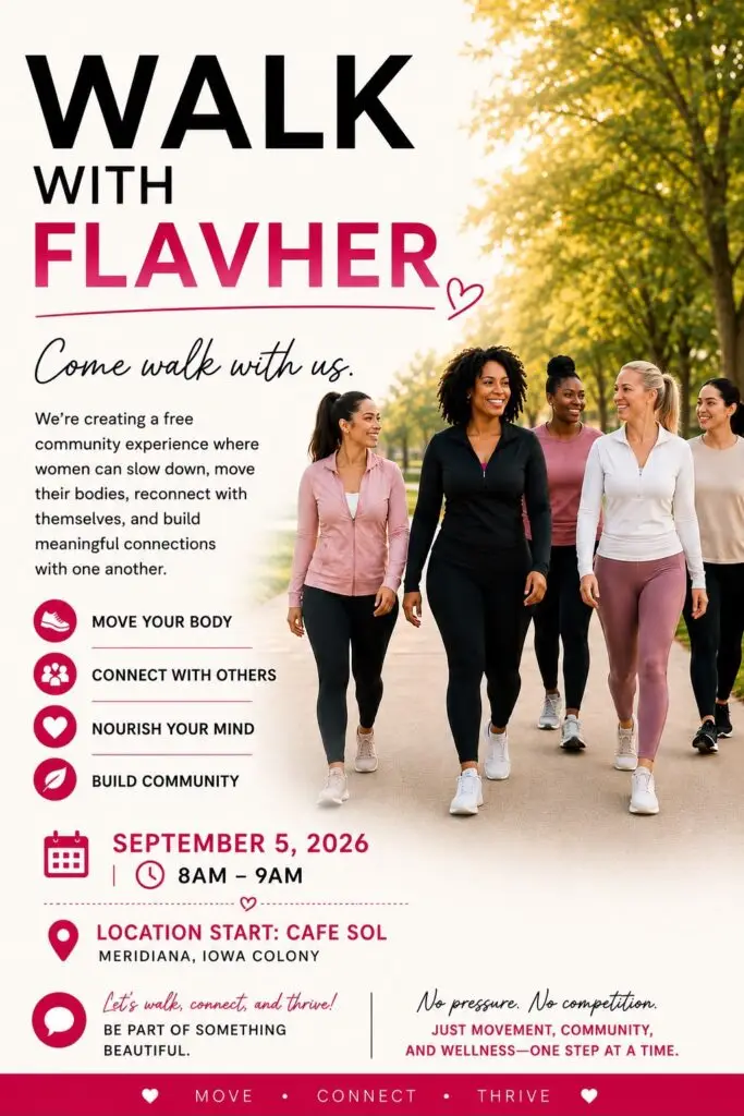 walk with flavher