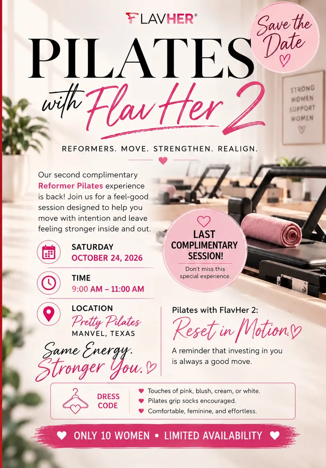Pilates with FlavHer 2