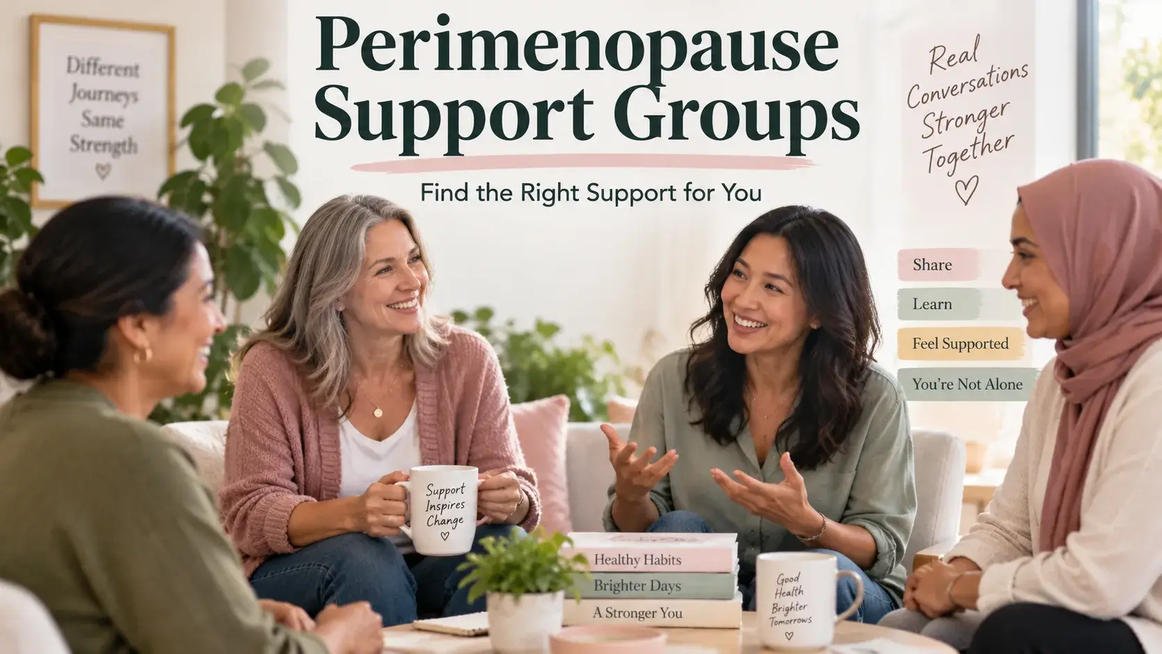 Read more about the article Perimenopause Support Groups: How to Find the Right Support for You
