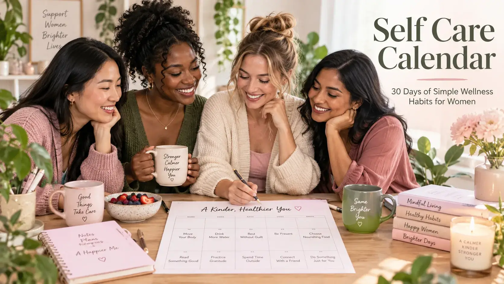 Read more about the article Self Care Calendar: 30 Days of Simple Wellness Habits for Women