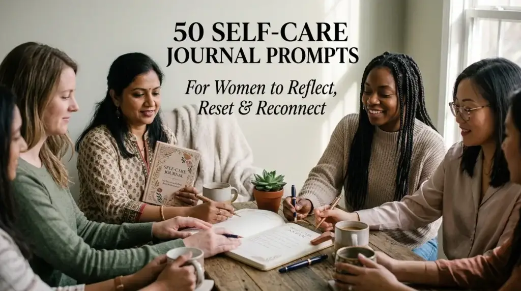Self care journal prompts for women